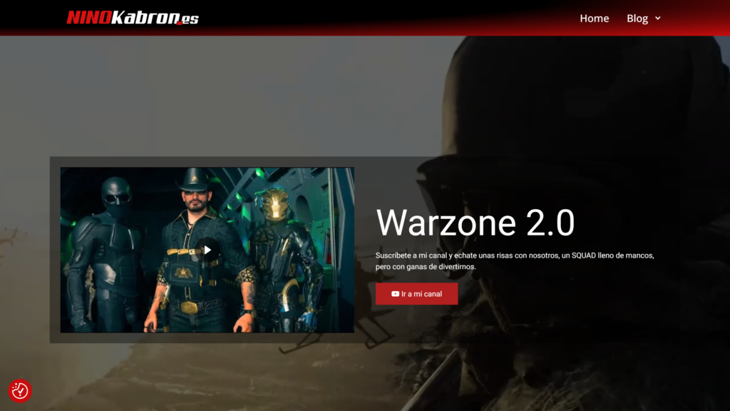 Captura de la portada de Ninokabron, web gamer